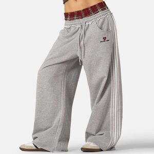 AELFRIC EDEN DOUBLE WAIST BAGGY SWEATPANTS